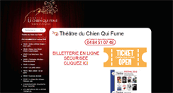 Desktop Screenshot of chienquifume.com