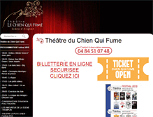 Tablet Screenshot of chienquifume.com